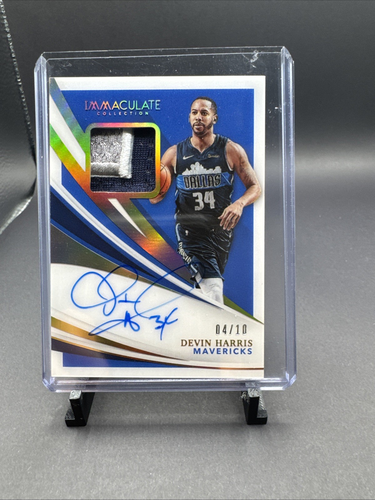 2020-21 Panini Immaculate Collection Patch Auto #PA-DHA Gold /10