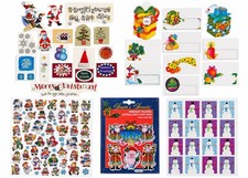 Vintage Christmas Junk Journal Scrapbook Stickers Card making Embellishment Lot
