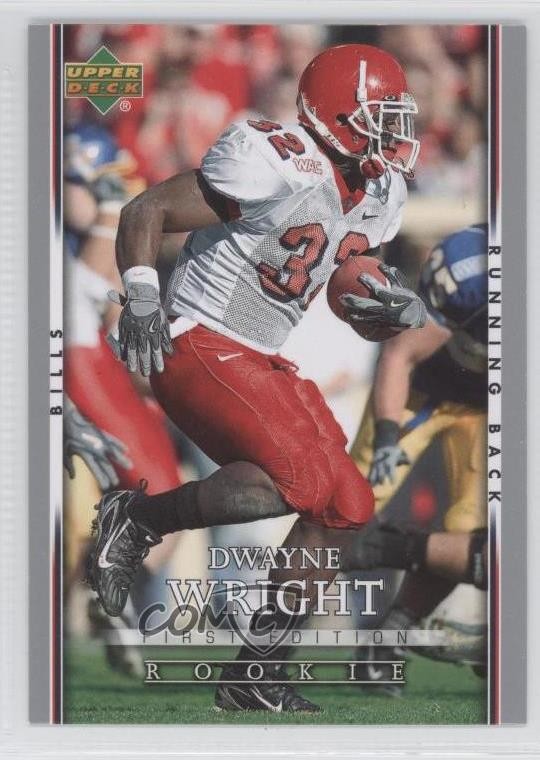 2007 Upper Deck First Edition Rookie Dwayne Wright #162 Rookie RC 0a1