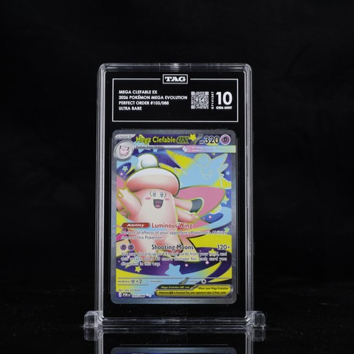 Mega Clefable ex graded TAG 10 for sale on eBay