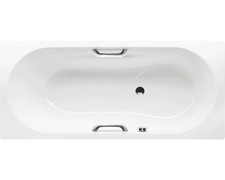 KALDEWEI Badewanne VAIO SET STAR 955 75 x 170 cm mit Griffbohrungen alpinweiß gl