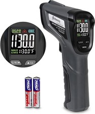 Temperature Gun Infrared Thermometer -58 F 1130 F, Digital Laser Heat Gun with A