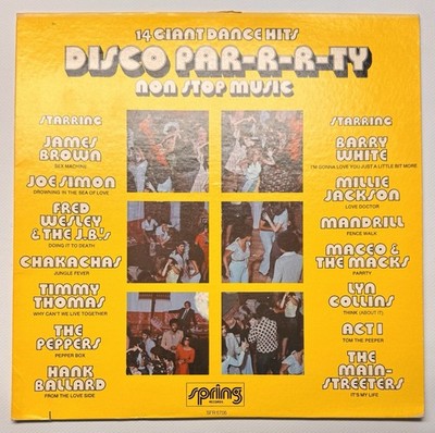 Various - 14 Giant Hits Disco Par-r-r-rty Non Stop Music  / VG / LP, Comp