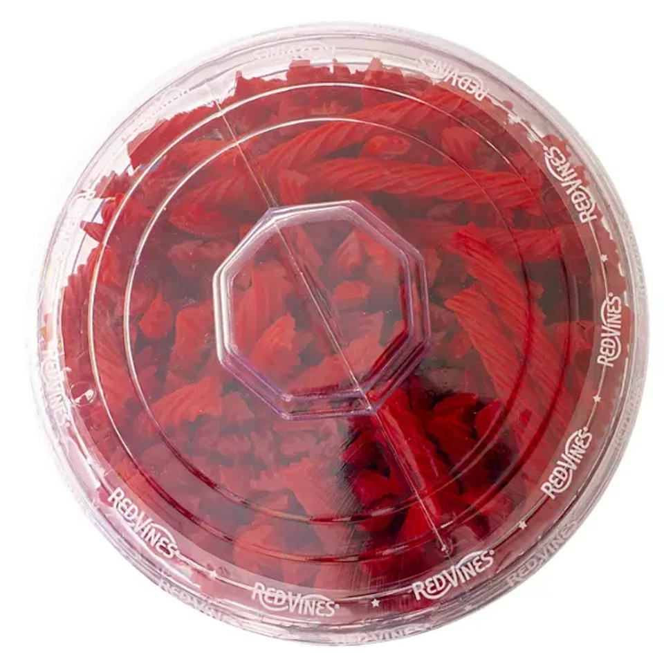 Jarro de doces a granel RED VINES Twists original alcaçuz vermelho 5 libras. - Imagem 3 de 4