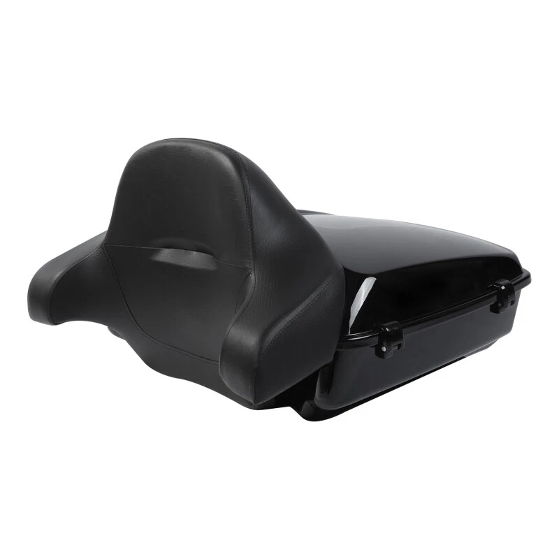 Chopped Trunk Backrest Mount Rack Fit For Harley Touring Electra Glide 1997-2008 - Image 3 of 4