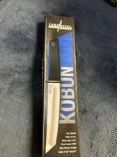 Cold Steel Kobun Knife Tanto Fixed 5.5 inch Blade with Sheath - CS17T