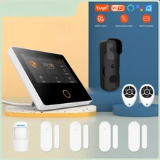 WiFi Smart Home Burglar Alarm Wireless Security Protection System 10 Languages