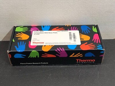 Thermo Scientific PN 90085 Competition RED Base Plate 12 Well