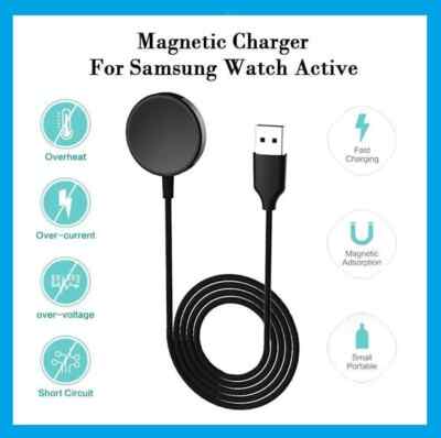 Wireless Magnetic Charger For Samsung Galaxy Watch 5/5 Pro/4/3/Active 2/Classic