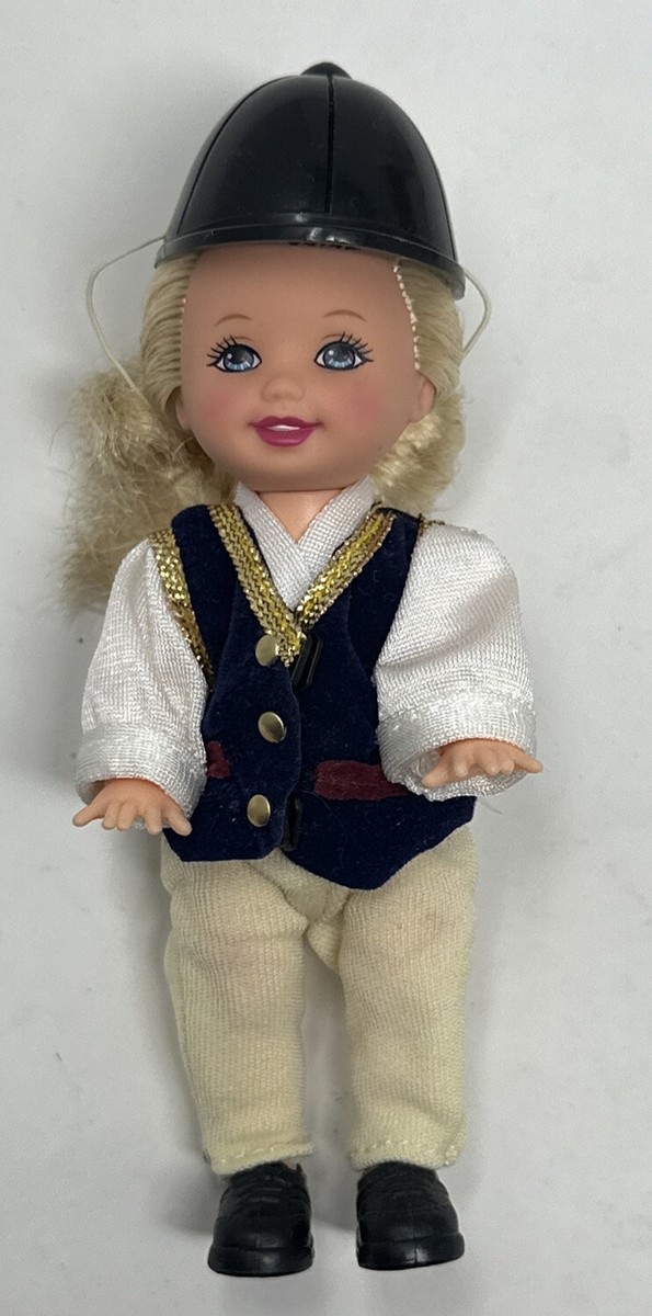 MATTEL BARBIE - SHELLY & PONY HORSE EQUESTRIAN RIDING DOLL | eBay