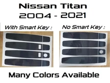 TWO Sets Custom Vinyl Overlays Fits 2004-2021 Nissan Titan YOU CHOOSE THE COLOR