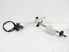 MICROSCOPE POST BOOM ARM - 12.5" HEIGHT HEAVY DUTY TABLE CLAMP