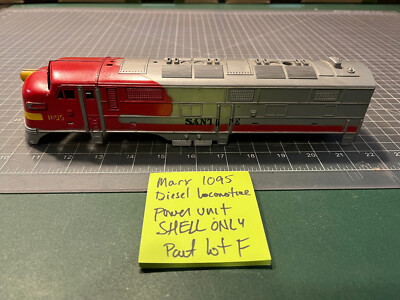 Marx Train 1095 Santa Fe E7 EMD Powered Diesel Locomotive SHELL ONLY ...