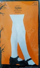 NIP GIRLS PAPER MAGIC WHITE TIGHTS 21.5"-26" INCHES TALL