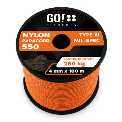 Paracord Seil 4mm Typ 550