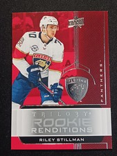 2019-20 Upper Deck Trilogy Rookie Renditions  INSERT RC RR-11 Riley Stillman