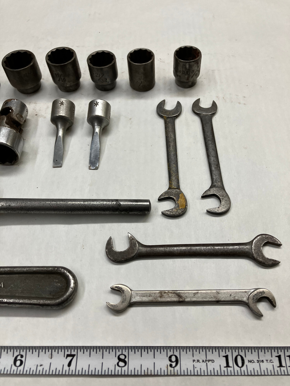 Vintage Lot 20 PLOMB PLVMB Tool 3/8" Ratchet T Bar Socket Swivel Wrench WF Rare eBay