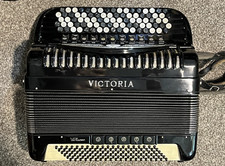 Victoria Virtuoso Accordion  4/5 reeds, LMMH Used / with case
