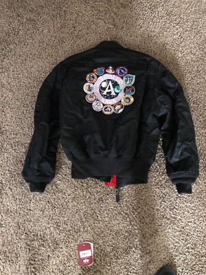 nasa apollo bomber jacket