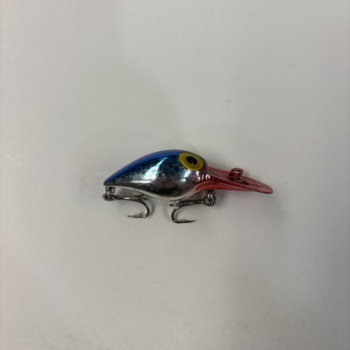 Vintage Pre-Rapala Storm Wee Steelie Wart Crankbait