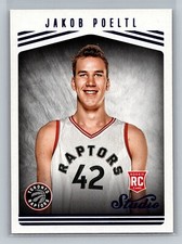 2016-17 Studio Jakob Poeltl ROOKIE CARD #197 - Toronto Raptors. rookie card picture