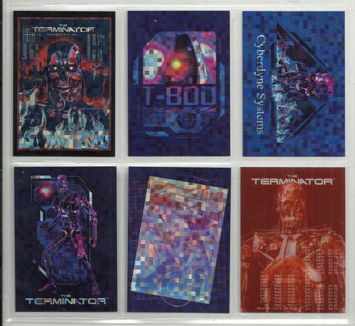 2024 The Terminator (Fright Rags) MASTER SET of 36 Base/Prisms/Puzzle/Lenticular - Picture 4 of 12