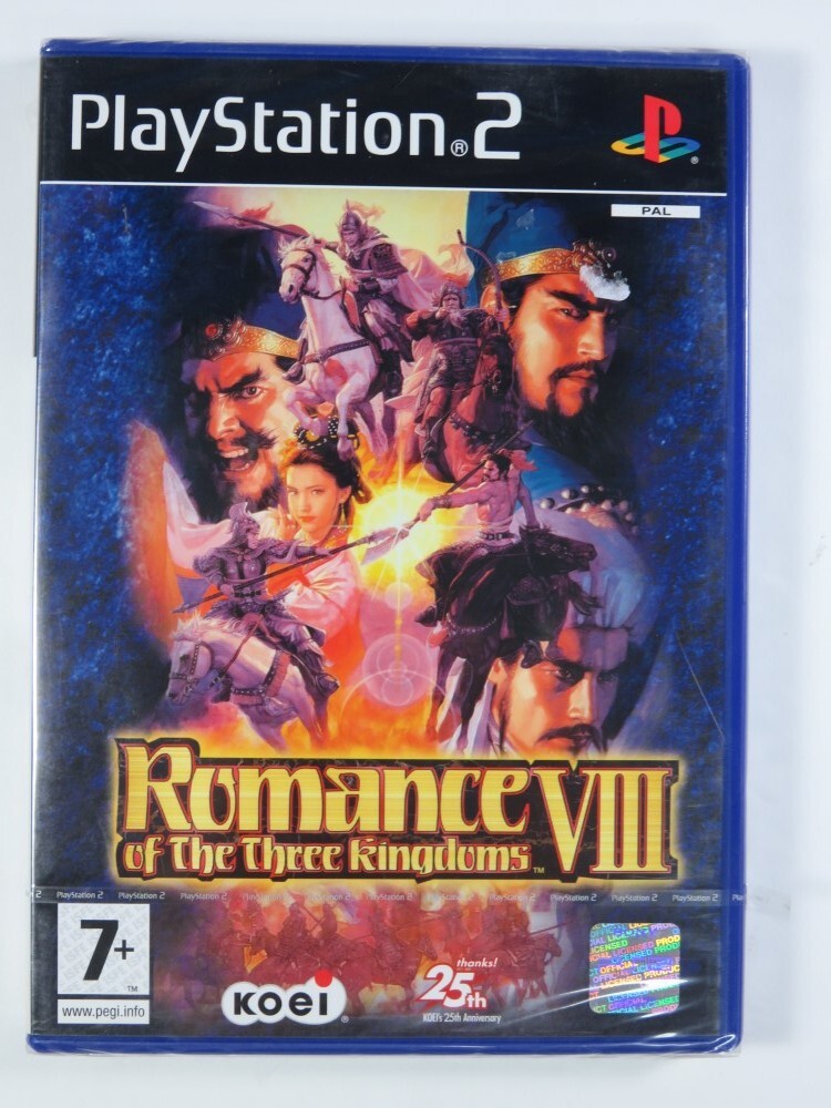 ROMANCE OF THE THREE KINGDOMS VIII PS2 PAL-UK NEUF