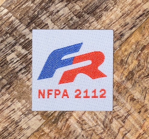 10 FR NFPA 2112 Iron On Patch / Tag Fire Retardant Pants Shirt BONUS PATCH - Picture 2 of 4