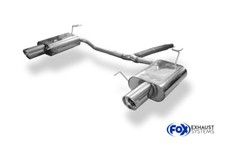 FOX Duplex Racinganlage ab Kat. Honda Accord 8 2.4i re li je 1x100 mit Absorber