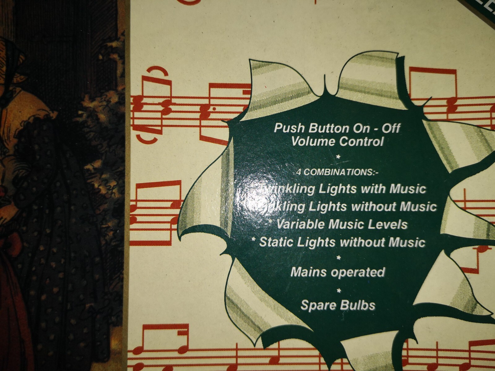 Stunning True Vintage Musical Christmas Lights eBay