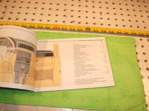 Genuine Volvo 1991 740 owners Genuine OEM 1 Manual only, 1991 Volvo 740 - Picture 6 of 13