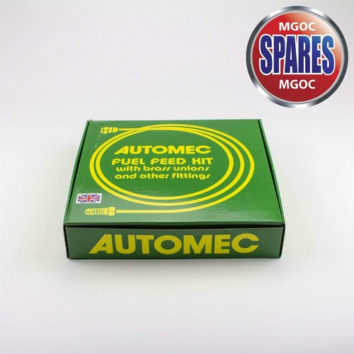 Classic MG MGC Copper Fuel Line Kit FFK018 Automec - Picture 2 of 4
