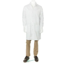 Case Of 20 FisherBrand Mens Lab Coats With Knit Cuffs X-Small 19-181-577