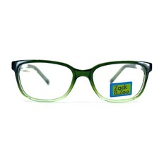 RUNWAY TWEEN Run Tween 40 Green Gradient Unisex Kids Square Eyeglasses 46-15-130