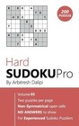 Hard Sudoku Pro: Book For Experienced Puzzlers (200 Puzzles) Vol 85