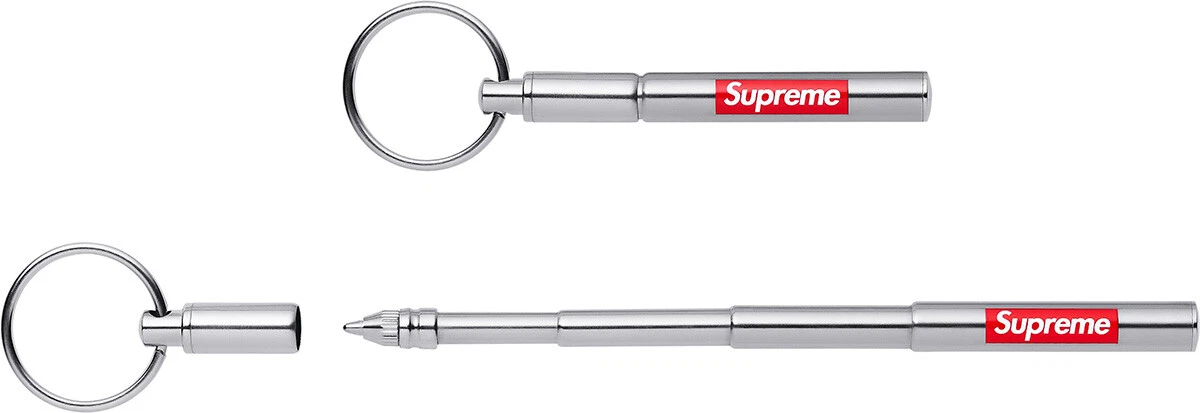 Supreme   Porte clés True Utility   Métal   Porte clés   Telepen   Argent
