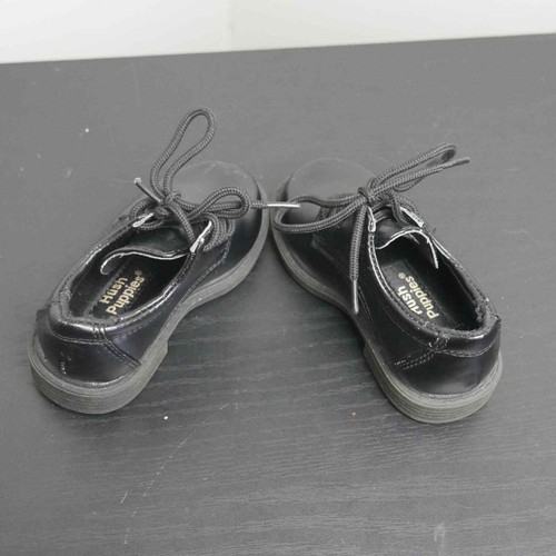 Hush Puppies Black Lace Up Boys Dress Shoes - Size 6.5 M - Picture 5 of 6