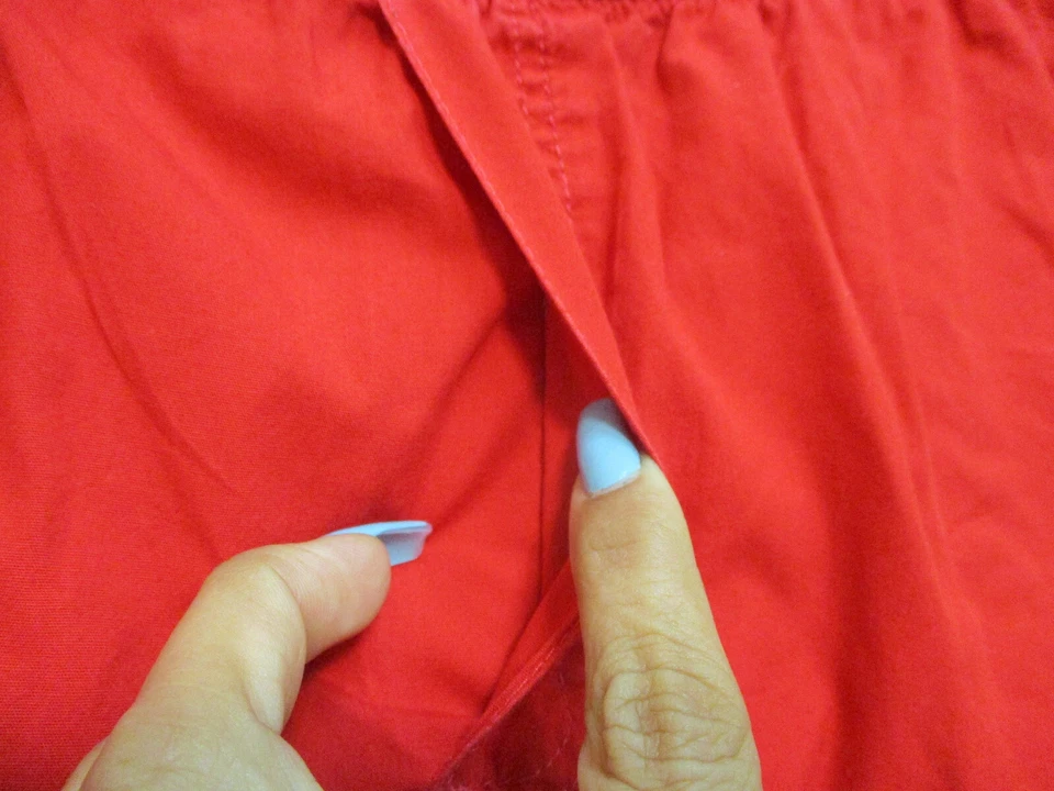 Pantalones Cortos H&M 20 Niños Jóvenes Talla Rojo Informal Chino Bolsillos Elastizados Calce Moderno Adolescentes Foto 4 de 4