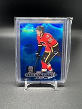 2013 Fleer Showcase Metal Universe Precious Metal Gems Blue#MU22 Sean Monahan/25