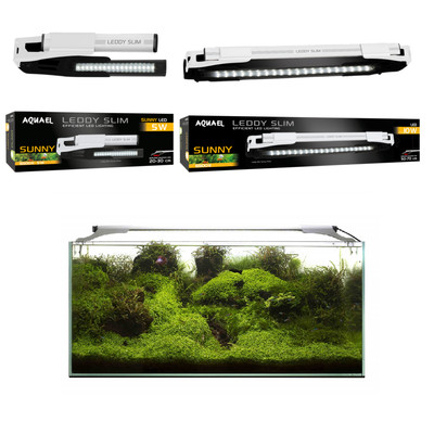 Aquael Leddy Slim Sunny Plant Nano Aquarien Beleuchtung Aquarium Licht Ebay