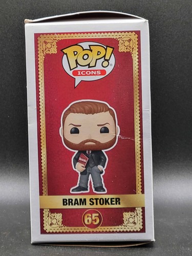 Funko Pop Icons 65 Bram Stoker BAM libri un milione - Foto 2 di 7