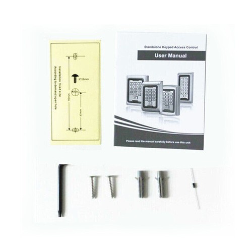 Metal Case Standalone Access Controll Waterproof IP68 RFID EM Reader Keypad - Picture 9 of 15