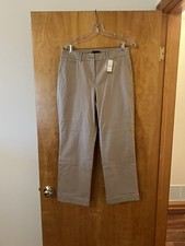 Talbots Beige Chino Pants Womens NWT Petite Size 6P 6 P
