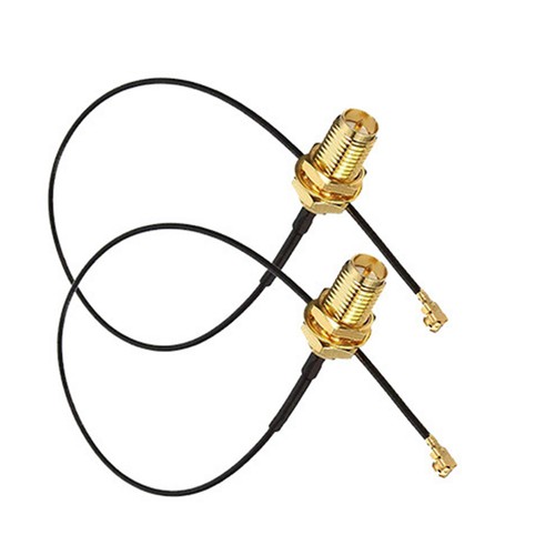 Mini câble PCI-e RP-SMA 6dBi antenne externe sans fil pour PC AC WiFi Bluetooth - Photo 8/8
