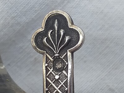 Porte-menu Soliflor En Argent Et Verre Soufflé Taillé - Motif Cygnes