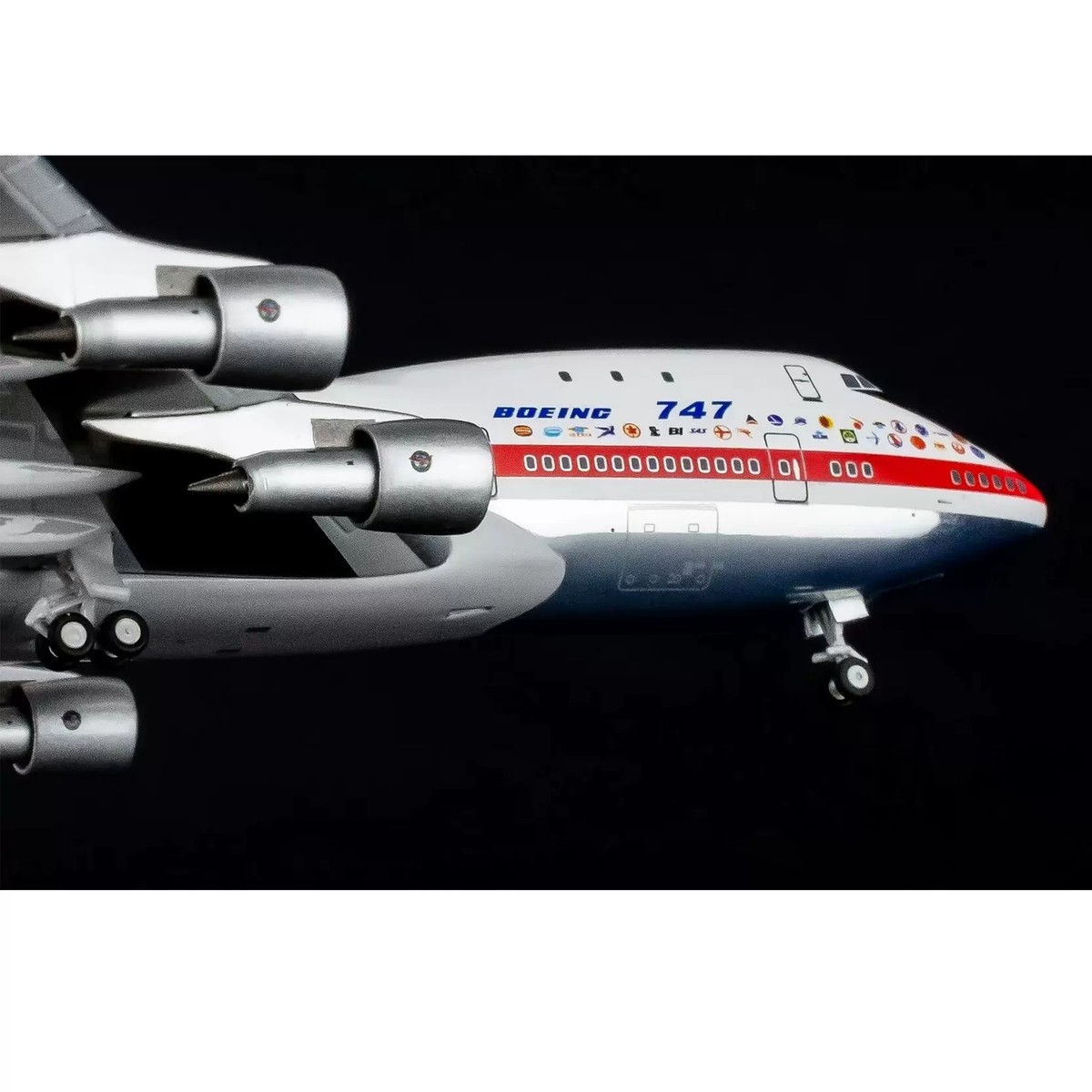 NG Lite1/400 Boeing Original Paint First Airplane Boeing 747-100