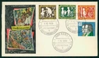 GERMANY FDC 1959 BROTHER GRIMM FAIRY TALES FIRST DAY COVER ig08