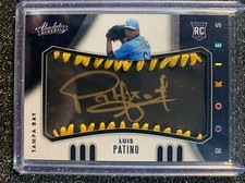 2021 Absolute Rookie Material Signatures BLACK GOLD #114 Luis Patino RC 17/25