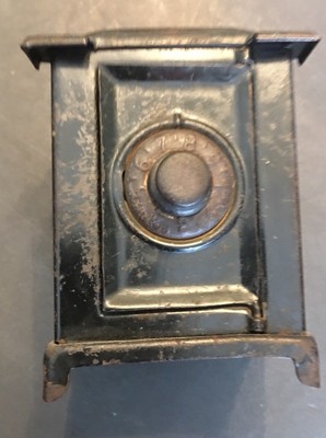 vintage toy safe bank