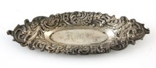 Silver Dish Gifted to Grover & Frances Cleveland Upon Birth of Their First Child